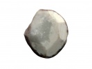 850123 Zawieszka agat fasetowany, ok.: 30,8x27,6x8,7mm