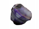 850124 Zawieszka agat fasetowany, ok.: 23,7x25x7,4mm