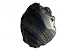 850144 Zawieszka agat fasetowany, ok.: 28,9x24,1x7,8mm