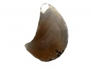 850145 Zawieszka agat fasetowany, ok.: 38,9x30,5x7,9mm