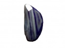 850146 Zawieszka agat fasetowany, ok.: 37,5x18,9x8,5mm