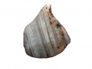 850147 Zawieszka agat fasetowany, ok.: 33,6x28,5x9,6mm