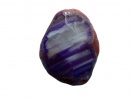 850148 Zawieszka agat fasetowany, ok.: 26,6x21x7,8mm