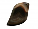 850549 Zawieszka agat, ok.: 51,3x27,4x5,9mm
