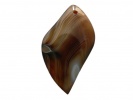 850582 Zawieszka agat, ok.: 51,6x27,4x5,7mm
