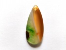 850760 Zawieszka agat, ok.: 40x18x6mm