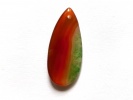 850761 Zawieszka agat, ok.: 40x18x6mm