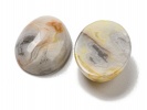 910393 Kaboszon agat owal, ok.: 18x13mm