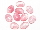 910425 Kaboszon kwarc wiśniowy ok.: 18x13mm
