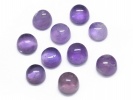 910439 Kaboszon ametyst ok.: 4mm 2szt