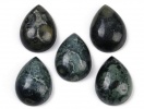 910462 Kaboszon jaspis łezka ok.: 20x15mm