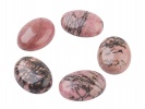 910472 Kaboszon rodonit owal ok.: 18x13mm