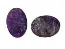910479 Kaboszon ametyst owal ok.: 25x18mm