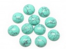 910491 Kaboszon turkus ok.: 12mm