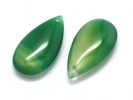 910497 Zawieszka agat, ok.: 34x18x7,5mm