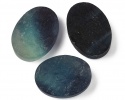 910506 Kaboszon fluoryt owal ok.: 25x18mm