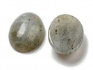910509 Kaboszon labradoryt owal, ok.: 18x13mm