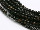 Agat sznur, kulka ok.: 2mm