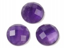 910424 Ametyst fasetowany, ok.: 16x5,5mm