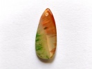 850757 Zawieszka agat, ok.: 40x18x6mm